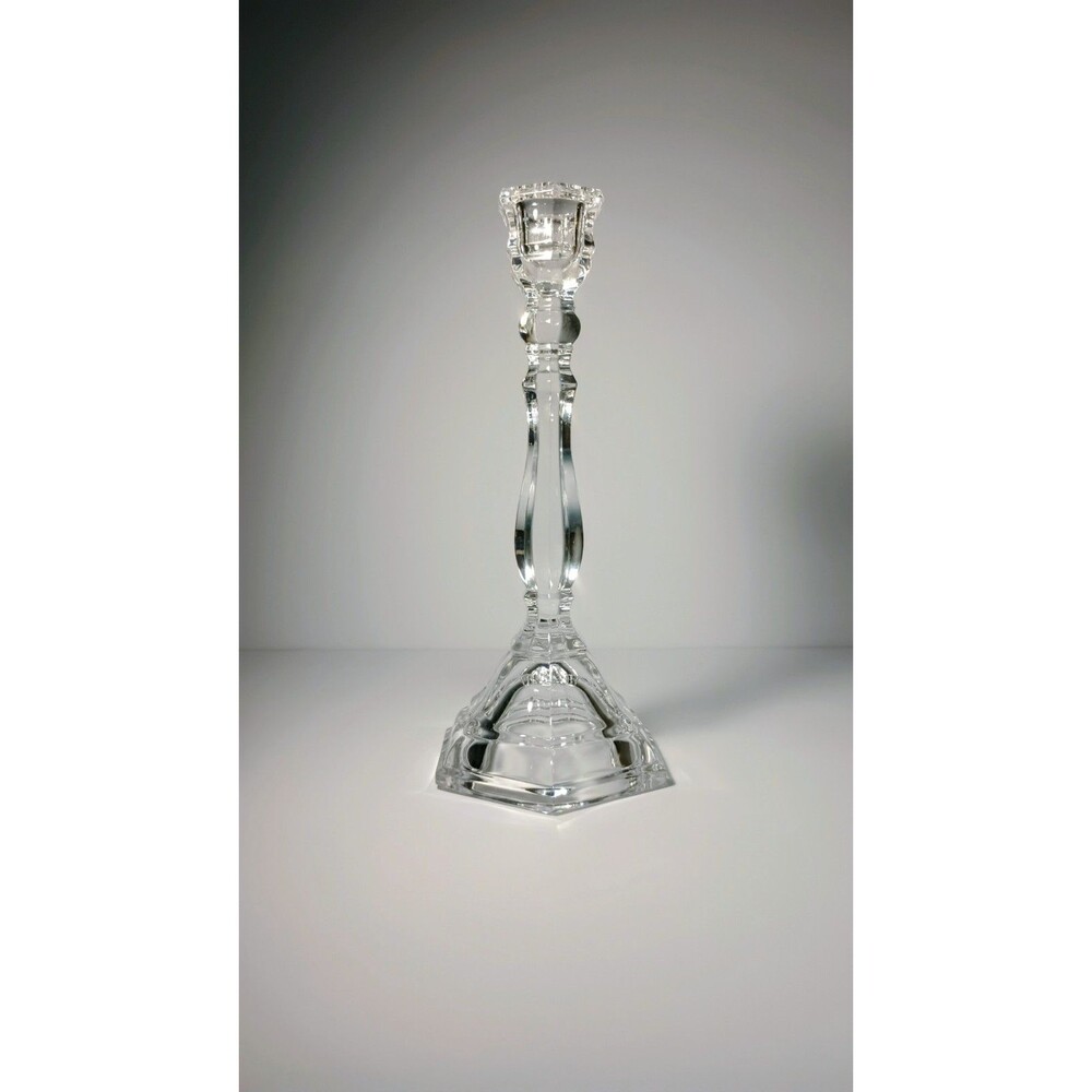 Tiffany & Co Hampton Crystal Single  Candlestick Excellent Home Decor Wedding